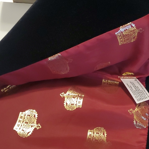 Velvet/Polyester style motorcycle jacket - Picture 3 of 4